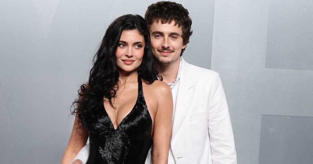 Kylie Jenner and Timothée Chalamet