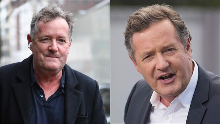 Piers Morgan laughing