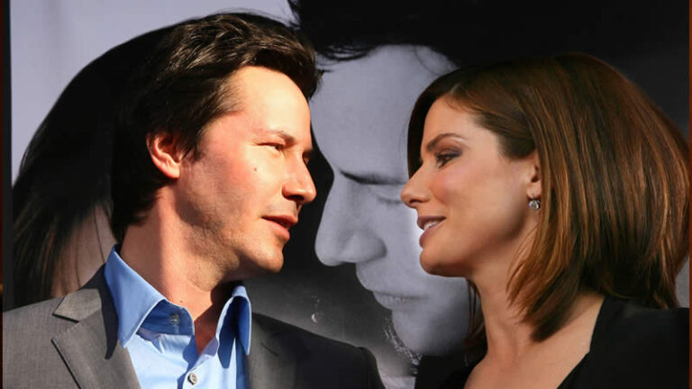 Sandra Bullock Discusses Keanu Reeves