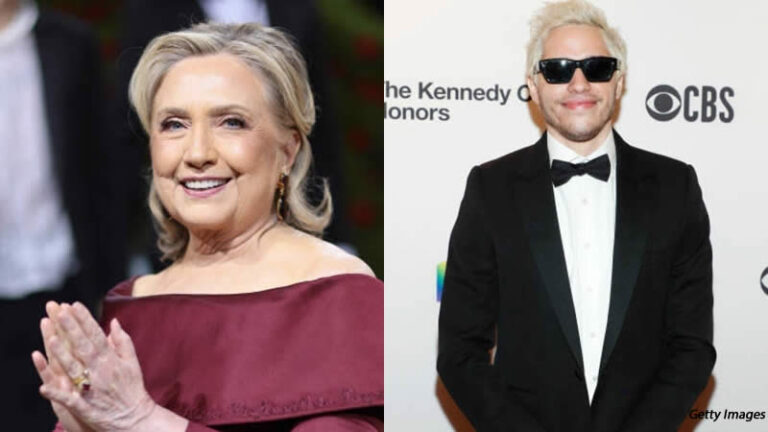 Hillary Clinton Honors Pete Davidson
