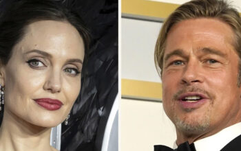 Angelina Jolie and Brad Pitt