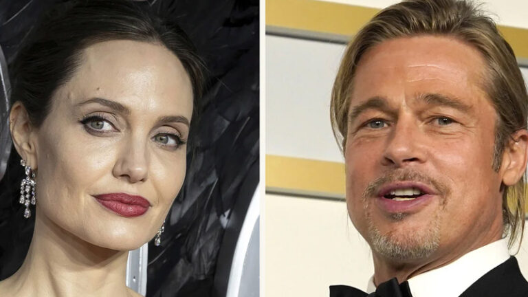 Angelina Jolie and Brad Pitt