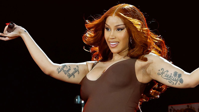 Cardi B Fires Back at Fan With “Cause I Keep F—–” Over Pregnancy Question