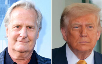 Jeff Daniels and Trump