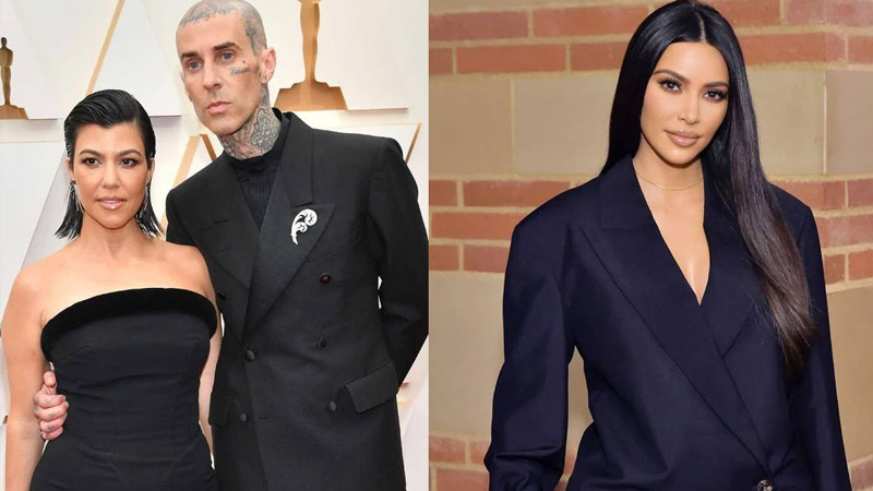 Kim Kardashian clears the air on dating rumours with Travis Barker