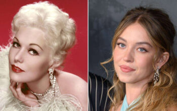 Kim Novak and Sydney Sweeney