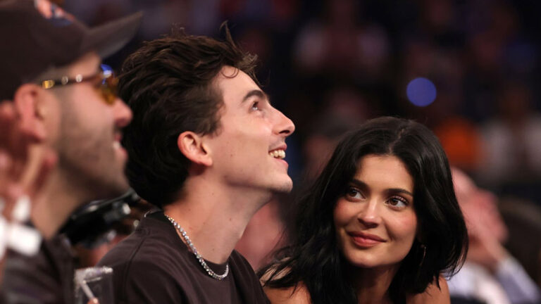 Timothee Chalamet and Kylie Jenner