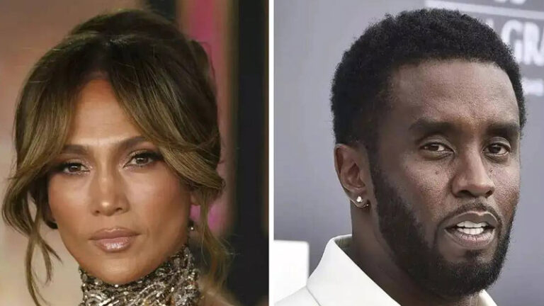Diddy and Jennifer Lopez