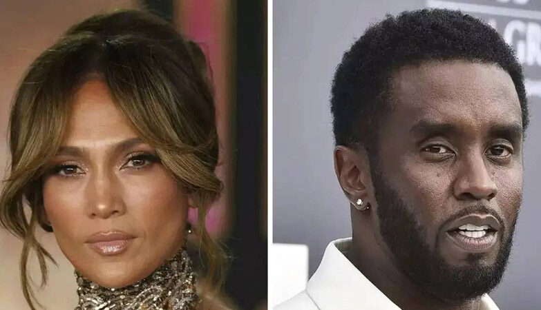 Diddy and Jennifer Lopez