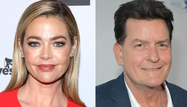 Denise Richards and Charlie Sheen