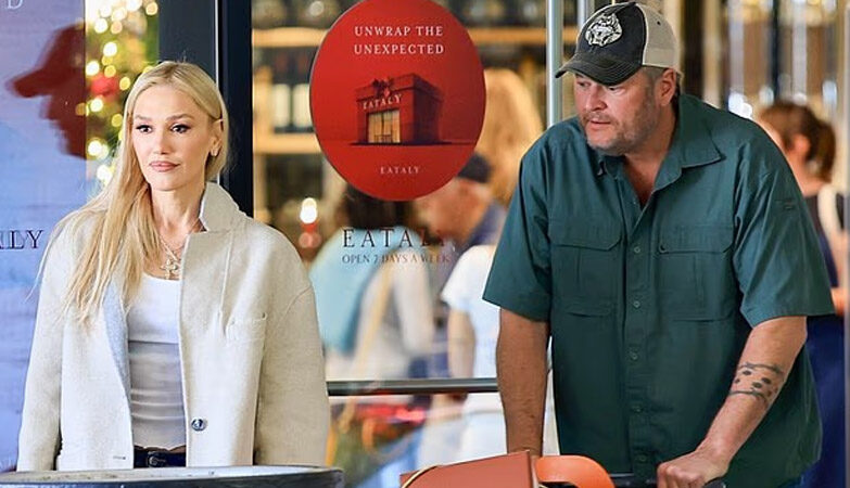 Gwen Stefani and Blake Shelton