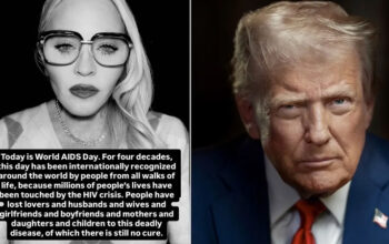 Madonna slammed the Trump