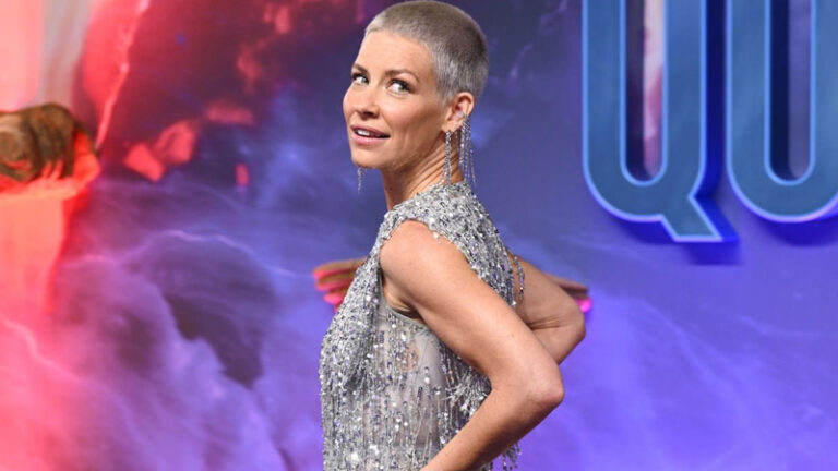 Evangeline Lilly attends the Ant-Man And The Wasp