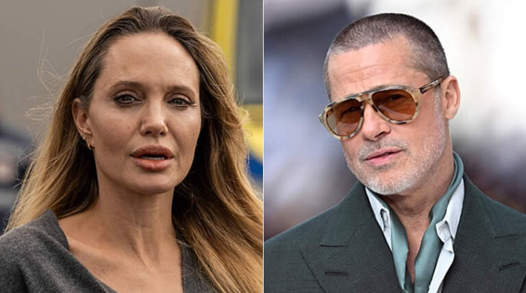 Angelina Jolie and Brad Pitt