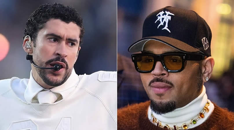 Bad Bunny and Chris Brown