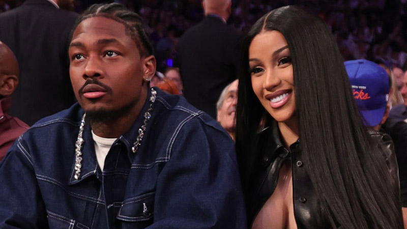 Cardi B and Stefon Diggs