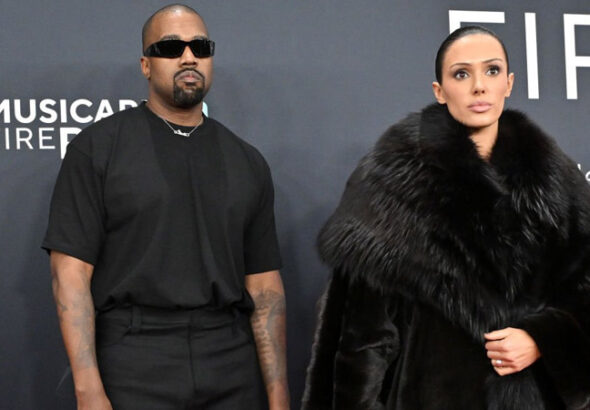 Kanye West and Bianca Censori