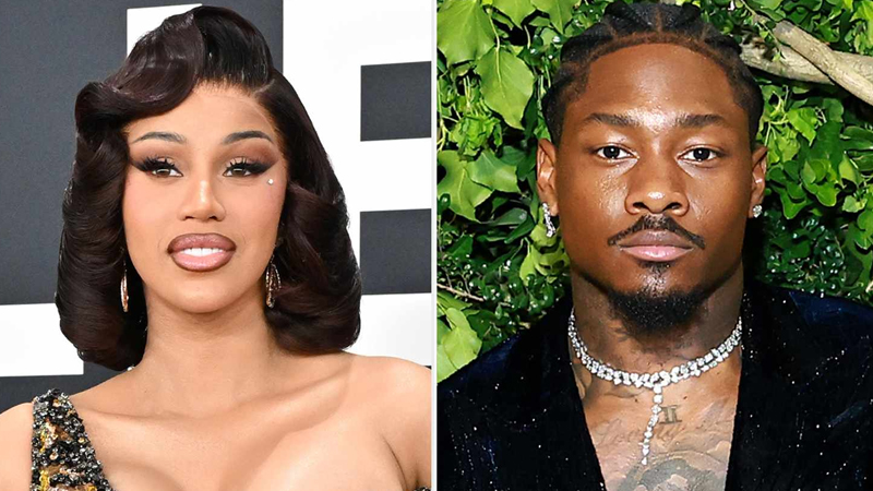 Cardi B Left Stefon Diggs