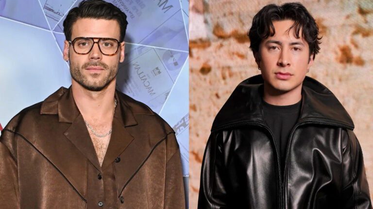 Hudson Williams and Francois Arnaud