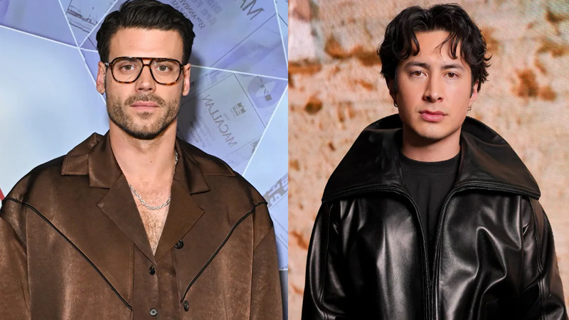 Hudson Williams and Francois Arnaud