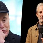 Jon Stewart and Elon Musk
