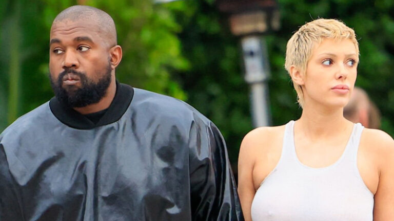 Kanye West and Bianca Censori