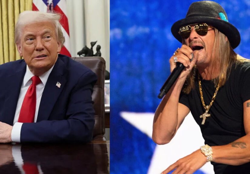 Kid Rock snaps at Trump
