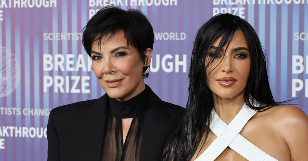 Kim Kardashian and Kris Jenner