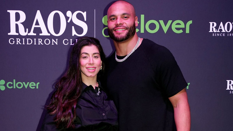 Sarah Jane Ramos and Dak Prescott