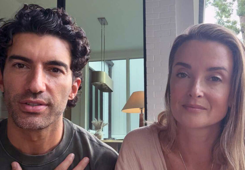 Justin Baldoni and wife Emily