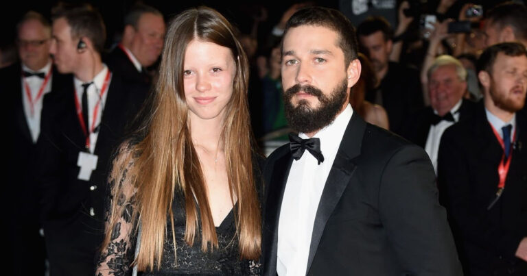 Mia Goth and Shia LaBeouf